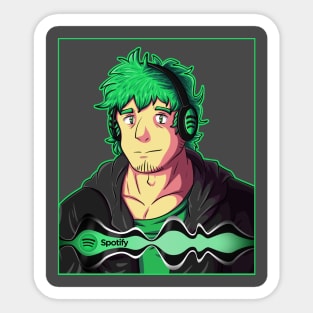 Mr. Spotify Sticker